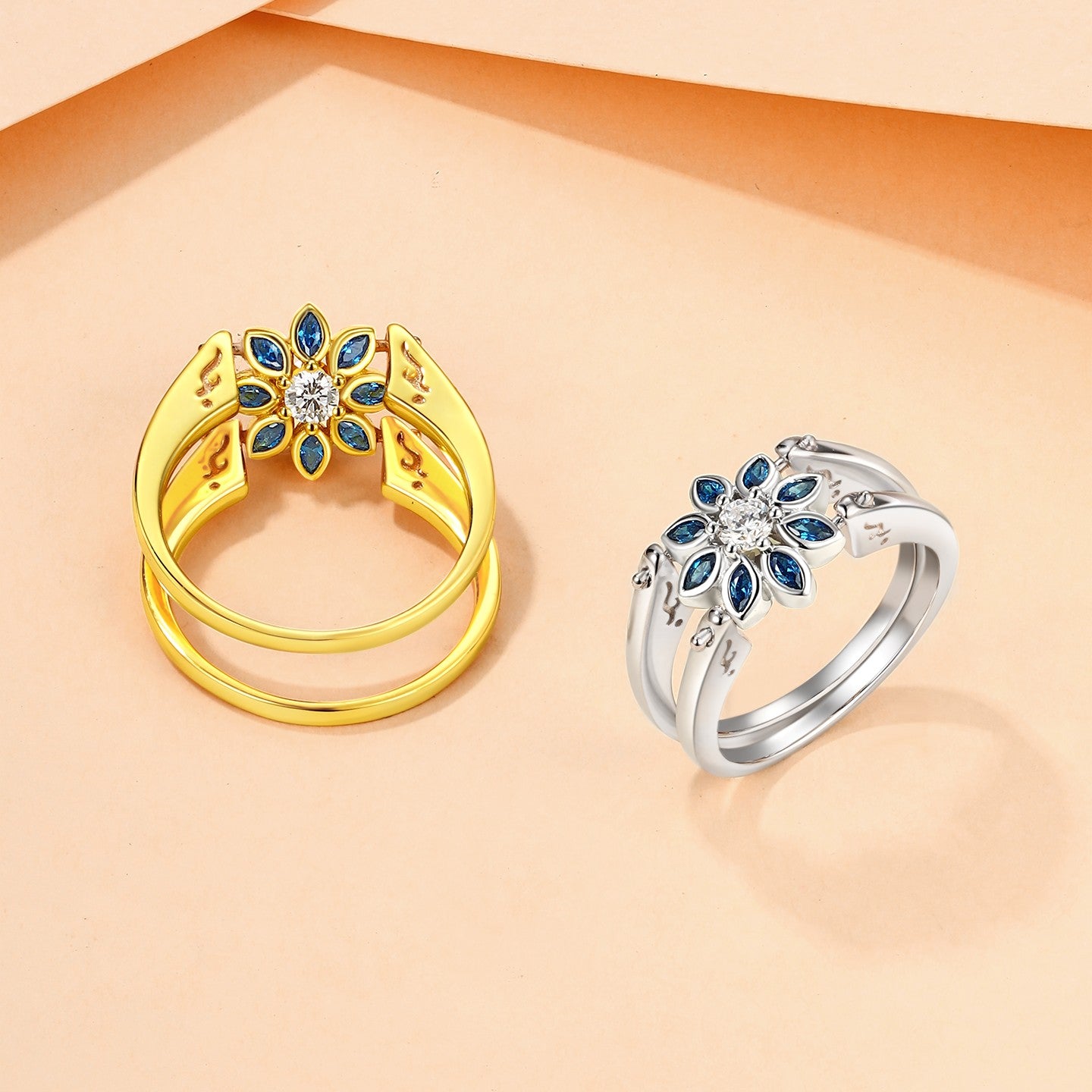 Unique Flip rings
