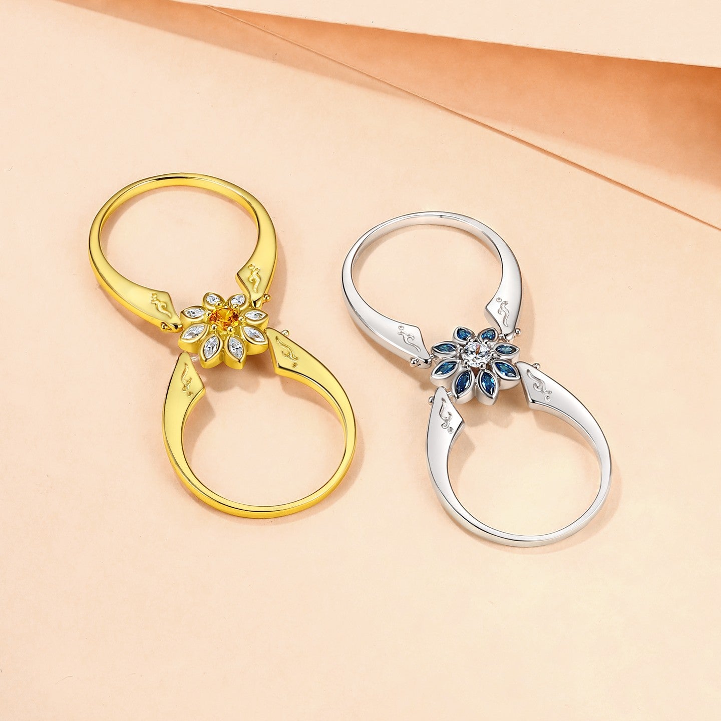 Sterling Silver Unique Rings