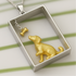 Dog lover keepsake silver jewelry