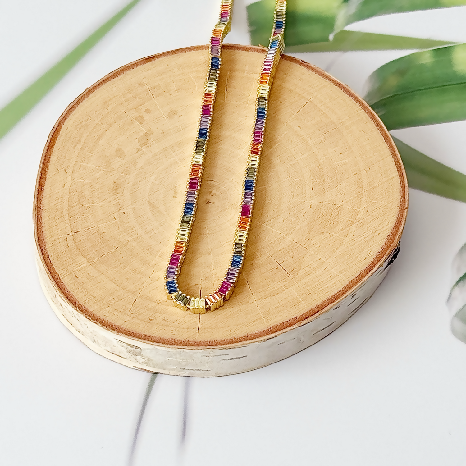 18kt Gold Plated silver necklace