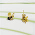 Fine Silver Bee Earrings