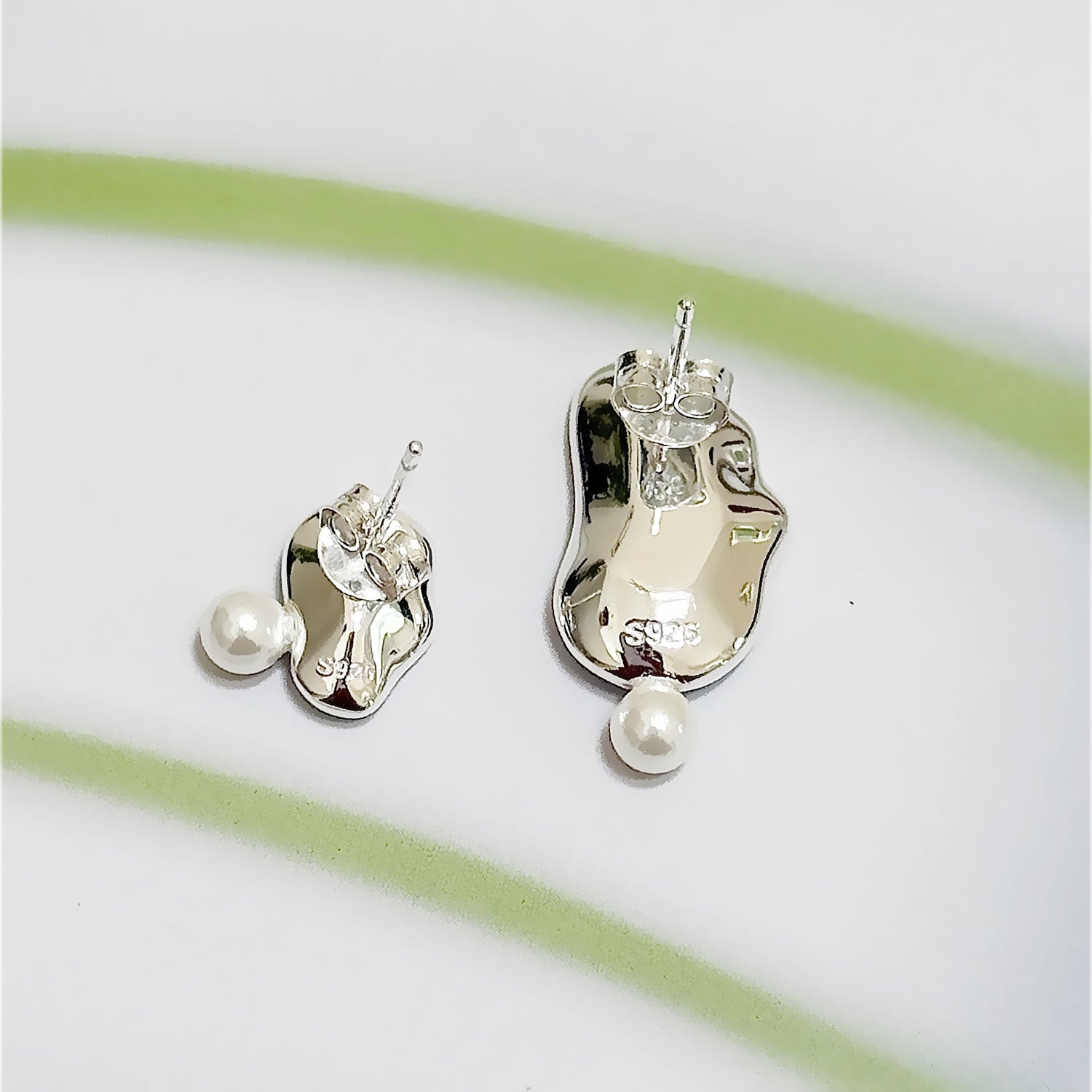 Silver Stud Earrings