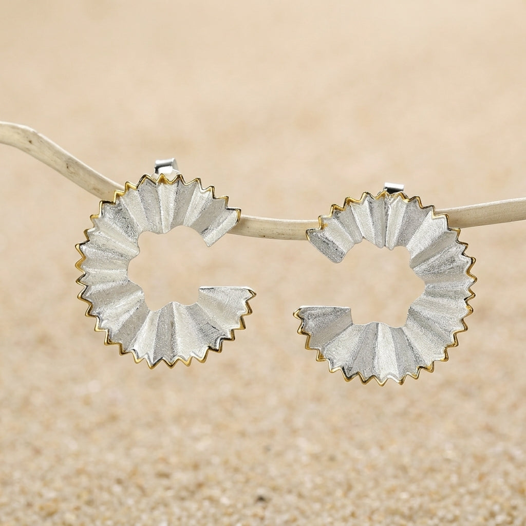 Lovely light weight 925 silver earrings gift for teachers