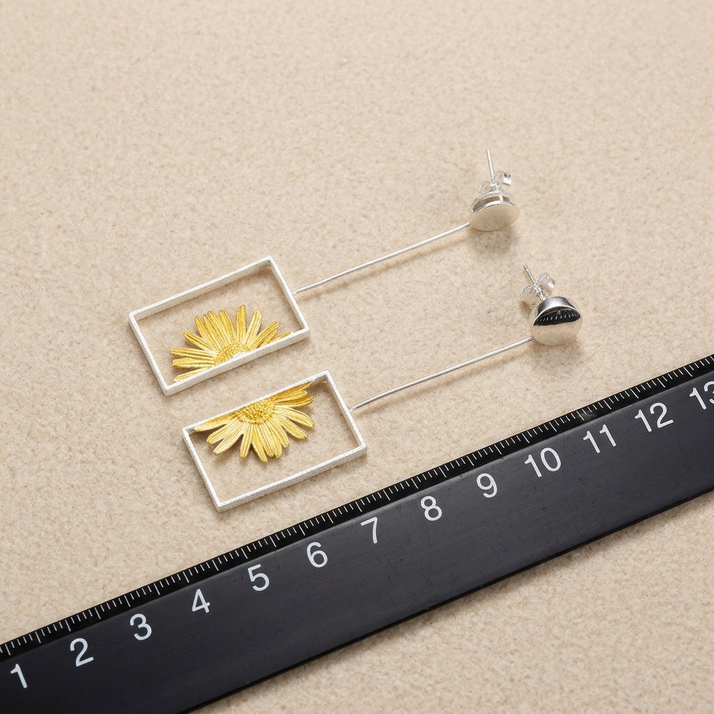 Unique high fashion geometric jewelry for fashion lover with 18Kt gold plating