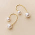 Simple Pearl Earrings