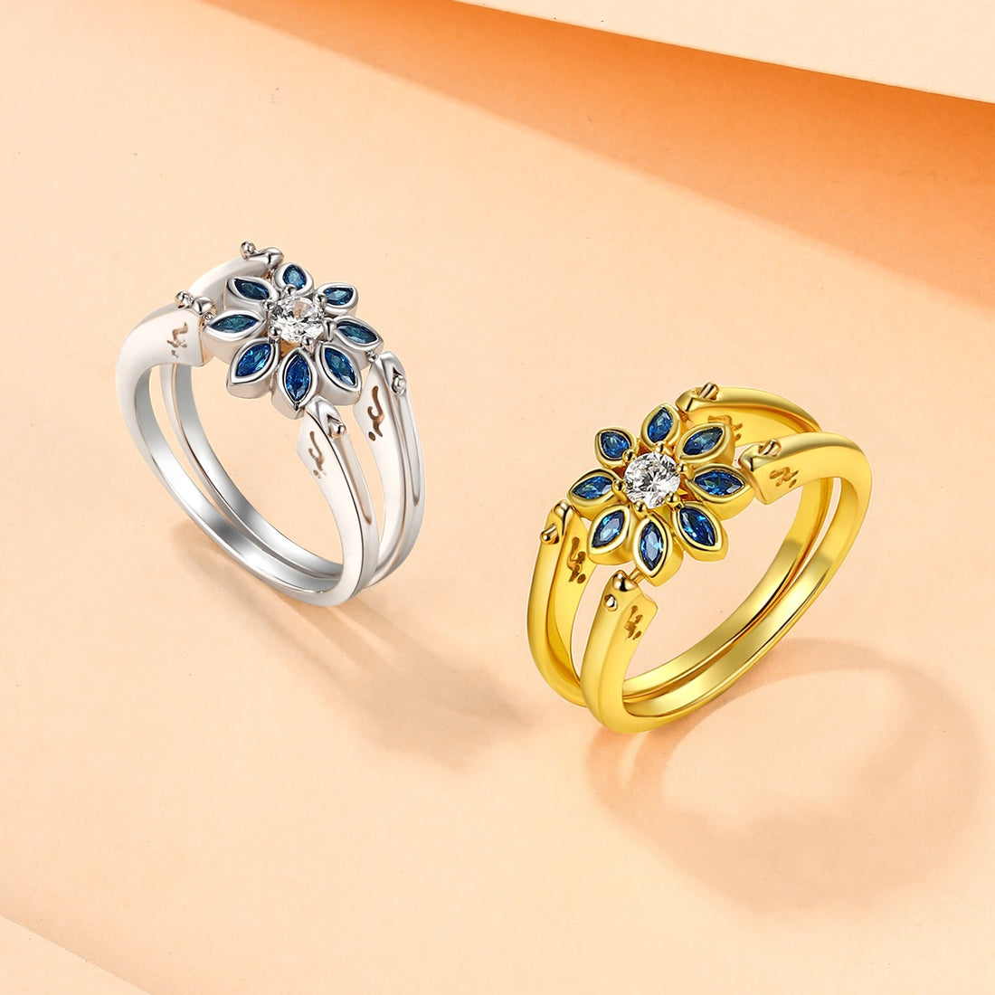 Reversible Silver Ring