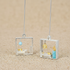 Unique designer silver 18Kt  cat light weight jewelry