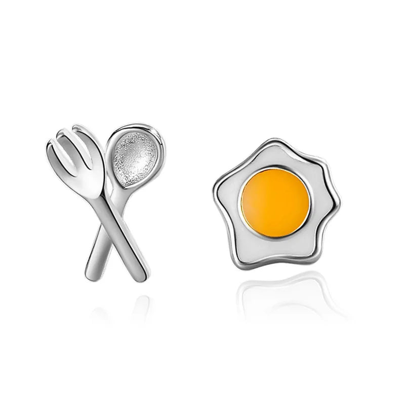 breakfast inspired earrings