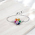 Flower Dainty Chain ring