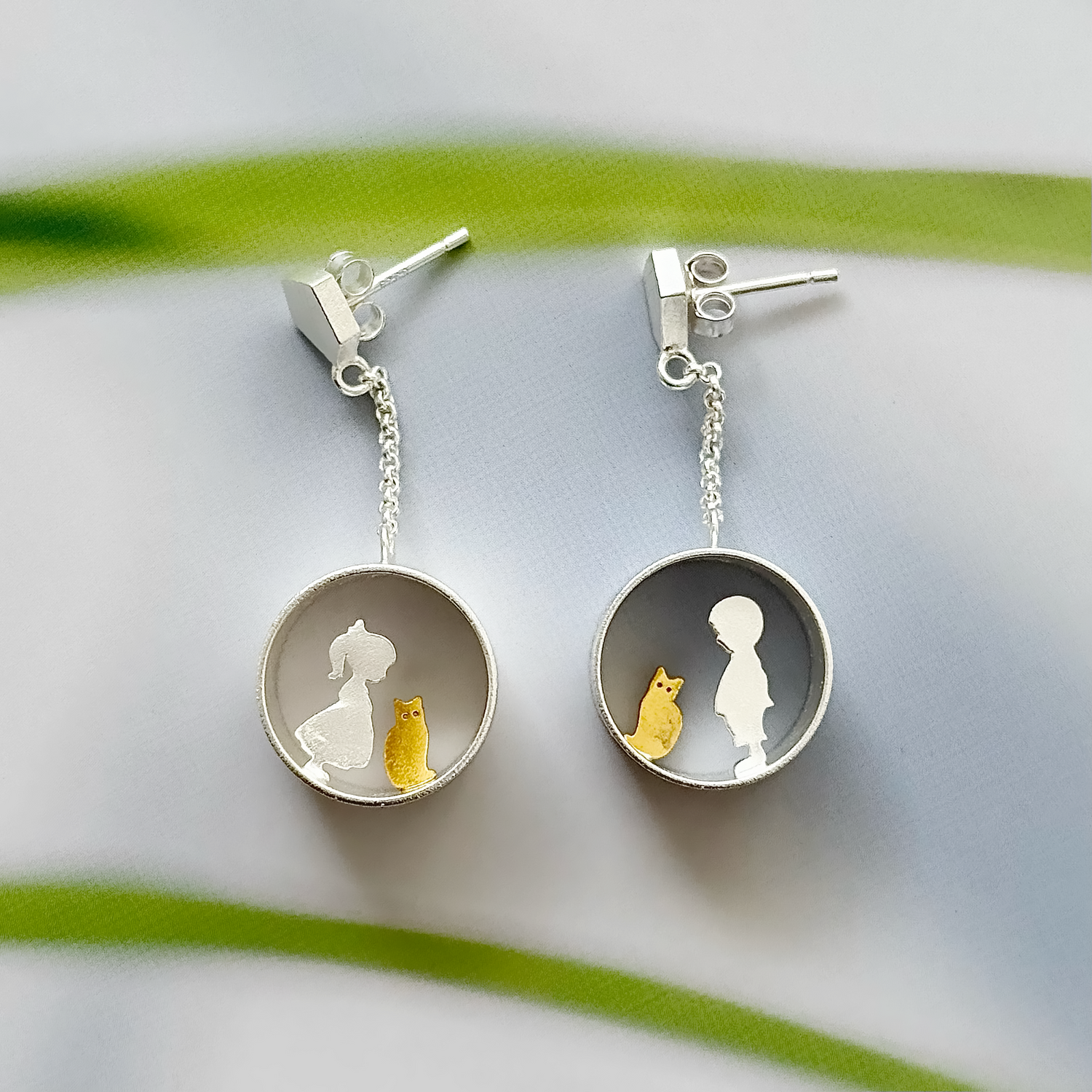 Cat Mom Special Earrings Gift