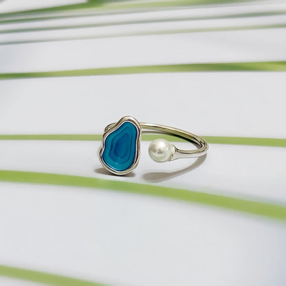Blue lake rings