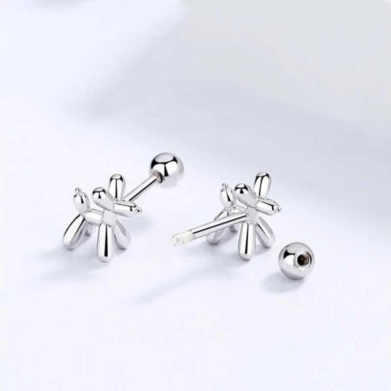 balloon dog art earrings online