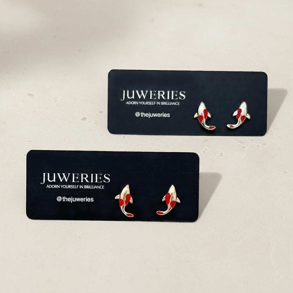 Animal Silver Stud Earrings