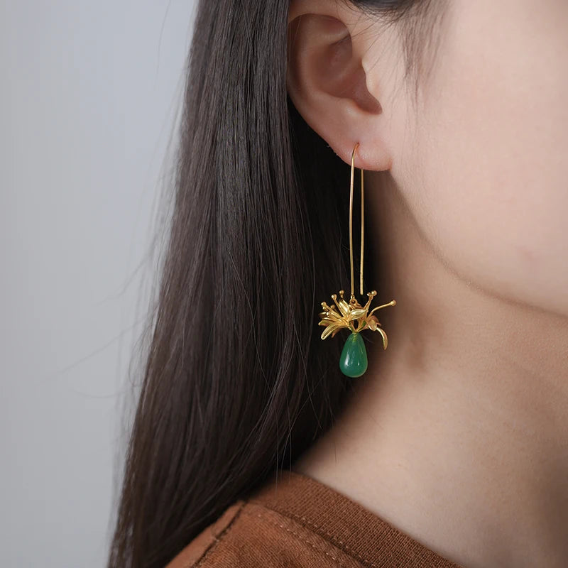 Lily Trio Valley earrings View