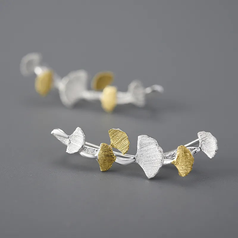 best ginkgo leaf earrings