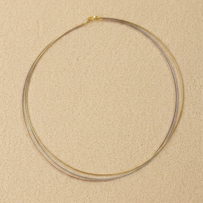 Unique hand crafted high fashion silver necklace for moms