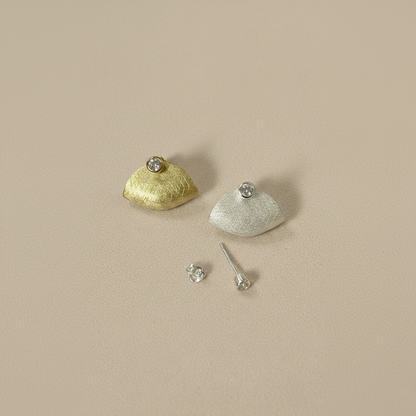 dainty silver handbag earrings, perfect jewelry gift for women